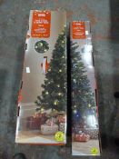 Two 6ft Christmas Trees