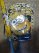 Minions Backpack and Umbrella