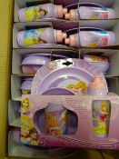 *Box of 12 Disney Princess Four Piece Dinner Sets