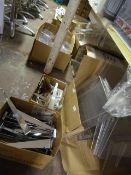 Large Quantity of Shop Fittings Including Brackets