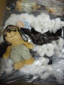 Box of 50 20cm Undressed Pilot Bears