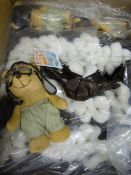 Box of 50 20cm Undressed Pilot Bears