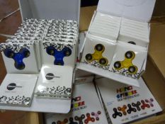 *Box of 264 Blue and 19 Yellow Hand Spinners