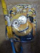 Minions Backpack and Umbrella