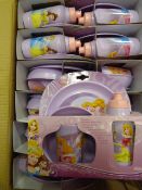 *Box of 12 Disney Princess Four Piece Dinner Sets