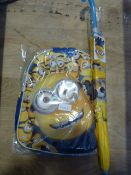 Minions Backpack and Umbrella