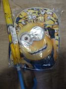 Minions Backpack and Umbrella