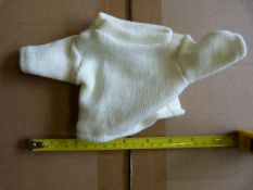 Box of 500 Medium Cream Jumpers for Teddies and Do