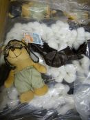 Box of 50 20cm Undressed Pilot Bears