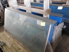 *Thirty Five Toughened Glass Shower Panels 800x220mm