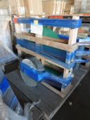 Pallet Containing Large Circular Mirrors