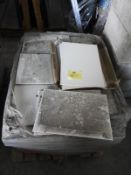 *Twenty Five Boxes Containing 1.5m² of White Ceram