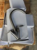 *Box Containing Ten Swan Neck Monobloc Taps with B