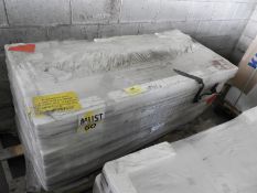 *Pallet Containing Seven 1600x700mm White Shower T