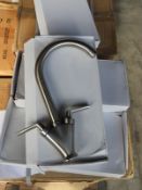 *Box Containing Ten Swan Neck Monobloc Taps with B