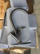 *Box Containing Ten Swan Neck Monobloc Taps with B