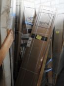 *Fifteen Prestige Frameless Hinge Doors 1000x2000mm (One Box of Two)