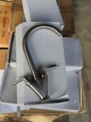 *Box Containing Ten Swan Neck Monobloc Taps with B