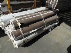 *Ten Rolls of Dark Oak Effect Vinyl Safety Floorin