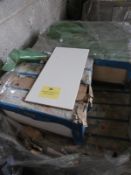 *Thirty Nine Packs of 12 White Ceramic Tiles 30x60