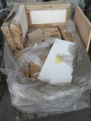 *Twenty Packs of 7 Opoczno Ceramic Tiles (White Sa