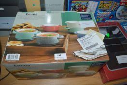 *Stoneware Soup Bowls 6pce