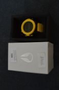 *Nixon Yellow Digital Wristwatch