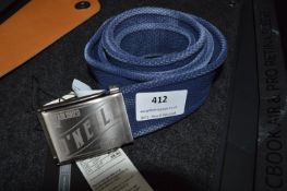 *O'Neil Gents Canvas Belt Size:Uni (Blue)