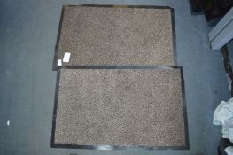 *Cotton Washable Mat 2 Pk