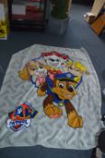 *Paw Patrol Blanket