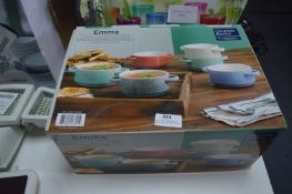 *Stoneware Soup Bowls 6pce