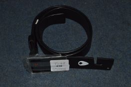 *Nixon Gents Black Leather Belt Size;Small