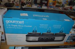 *Sensiohome Triple Cooker Slow Cooker