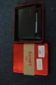 *Levi Gents Leather Wallet in Tin