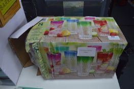 *Ombre Acrylic Dinnerware 8pc