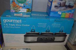 *Sensiohome Triple Cooker Slow Cooker