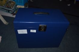 *A4 Metal File Box With 10 Suspension Files