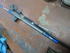 Spirit Level, Telescopic Handle, Mop and a Brush