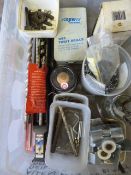Box of Drill Bits etc.