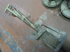 *Bundle of Tools Including Sledge Hammer, Spades, F