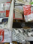 Box of Assorted Hardware Including Window Handles,