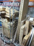 Two Cages of Flatpack KItchen Units Including Base