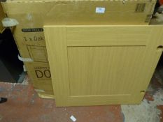 *Oak Shaker Style Door 600mm