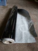 *Roll of Black Plastic with Adhesive Backing