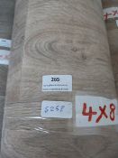 Roll of Wood Effect Lino 4x8m