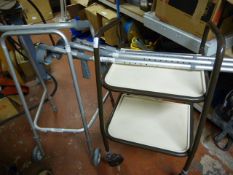 Two Walking Aids and Three Crutches