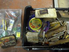 Box of Dies, Cutters, etc.