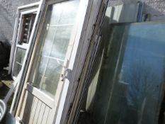Large Quantity of Double Framed Windows and Door F