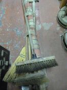 Windbreak, Brushes and Garden Tools