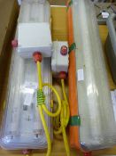 *Two Industrial Fluorescent Lights 26